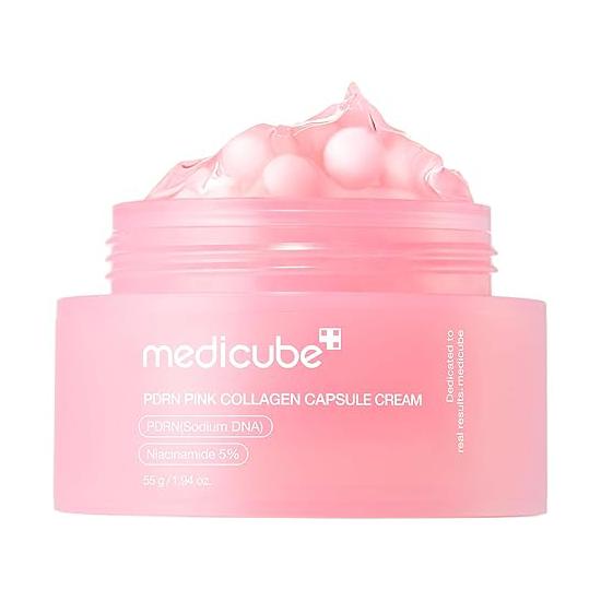 Medicube PDRN Розовый коллагеновый капсульный крем 55 г