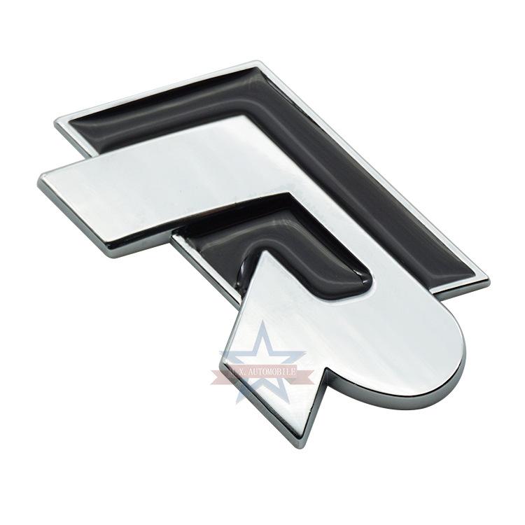 Подходит для шильдика Volkswagen R CC passat CC R, логотипа автомобиля Volkswagen Rline, хвостовой наклейки, модификации логотипа автомобиля из сплава