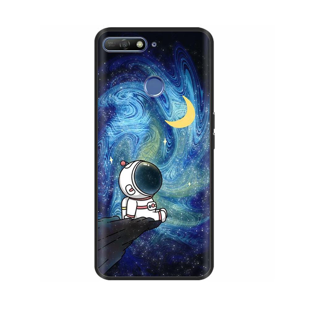 Cute Candy Painted Cover For Huawei Honor 7A Pro Case Soft Silicone Back Cover For Honor 7C Cases Honor7A Pro 5.7" Cases Bumper