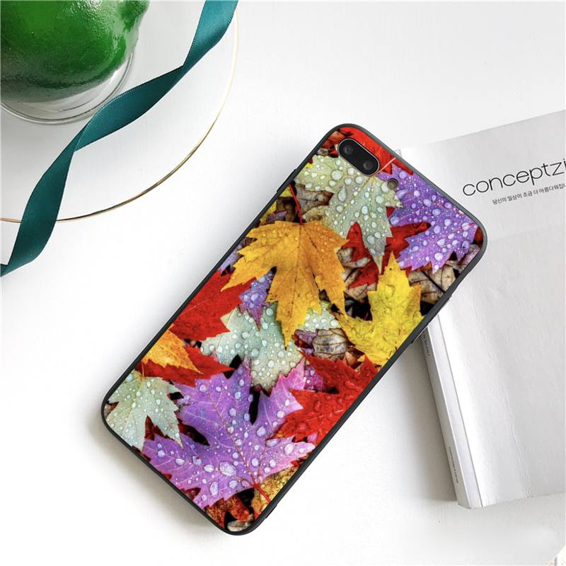 Autumn Leaves Fall Fox Pumpkin Halloween Splendid Phone Case for iPhone 13 11 Pro XS MAX 8 7 6 6S Plus X 5 5S SE 2020 XR