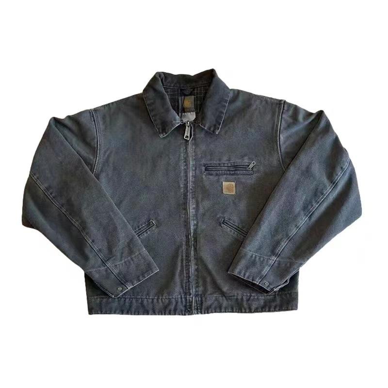 Spot Ceiling Kaha J97 Men's American Retro Washed Batik Workwear Jacket