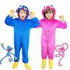 Kids Poppy Playtime Huggy Wuggy Bodysuit Nightclothes Perfect For Cosplay And Parties Available In 4 Sizes!