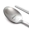 HomeAnnie Junior Spoon Set, Rabbit, Spoon + Chopsticks