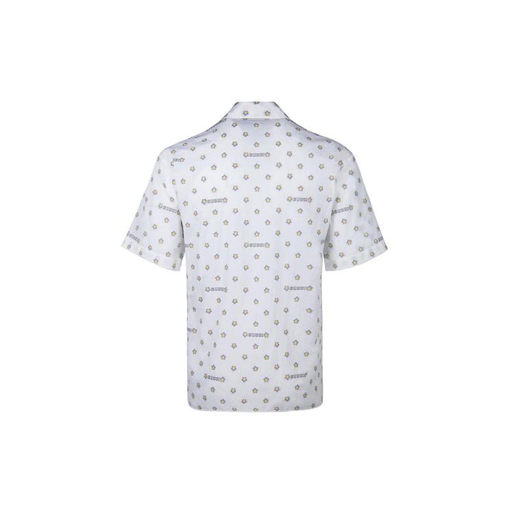 Gucci Рубашки Мужские Белая Лацканы Умеренная Рубашка 546192-ZAADT-9011