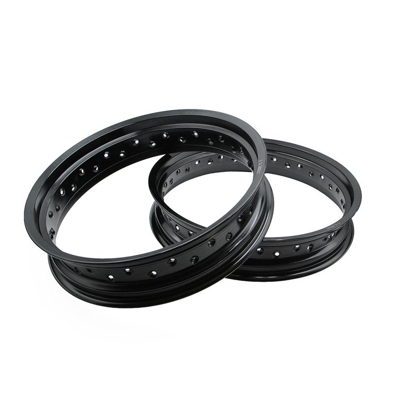 Motocross 17 inch Aluminum Wheel Rims Motorcycle Dirt Bike 36 Spokes Holes 3.00-17"/3.50-17"/4.25-17" Front/Rear Wheels Hub