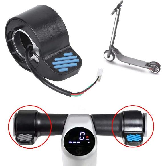 I9 Scooter Throttle Replacement,Universal Electric Scooter Accelerator Throttle Accessory for XIAOMI ES1 ES2 E ES4 Black Es4 Segway Daumengas xiaomi