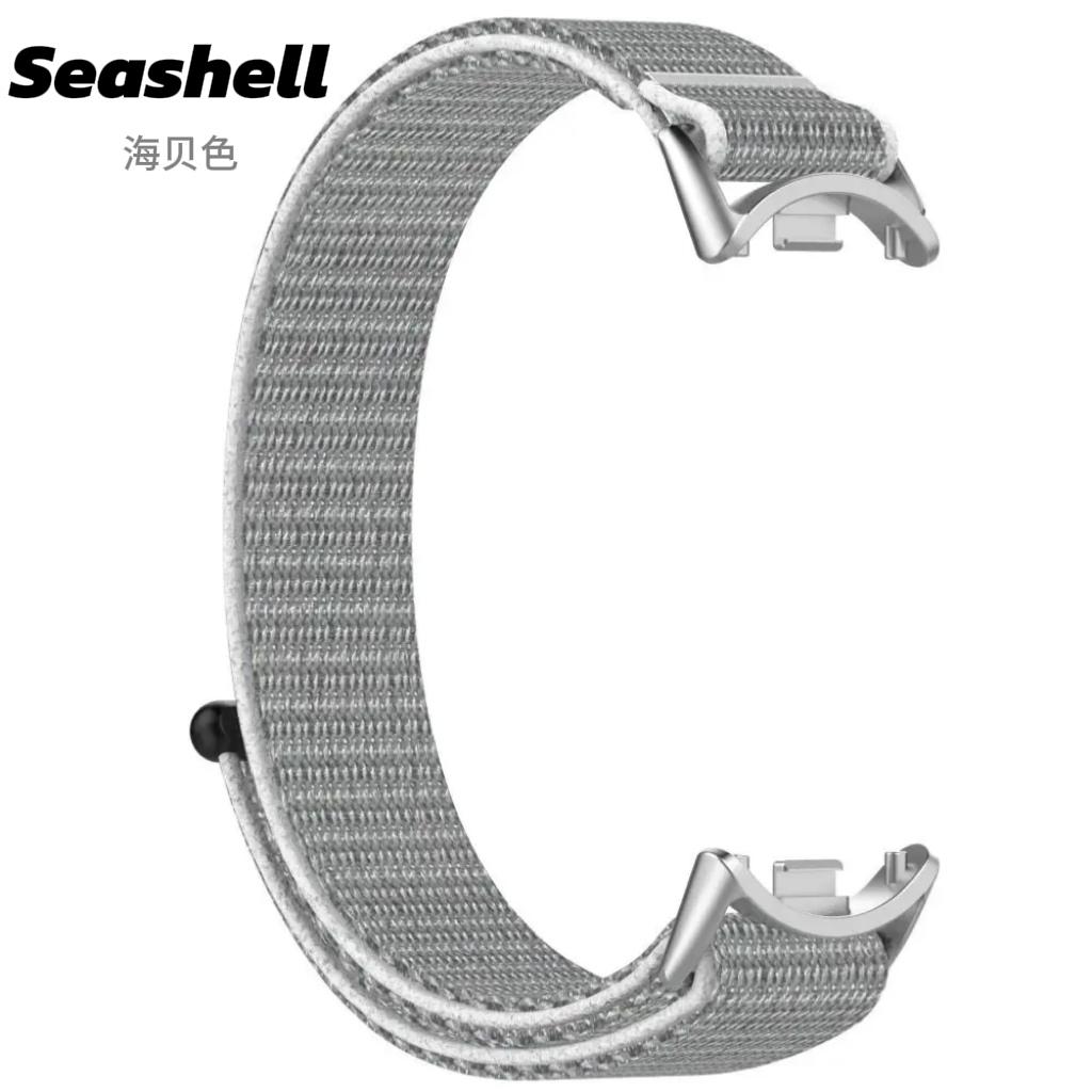 Нейлоновый ремешок-петля для браслета Xiaomi Smart Band 8, регулируемый эластичный браслет, ремешок для часов Mi Band 8, аксессуары