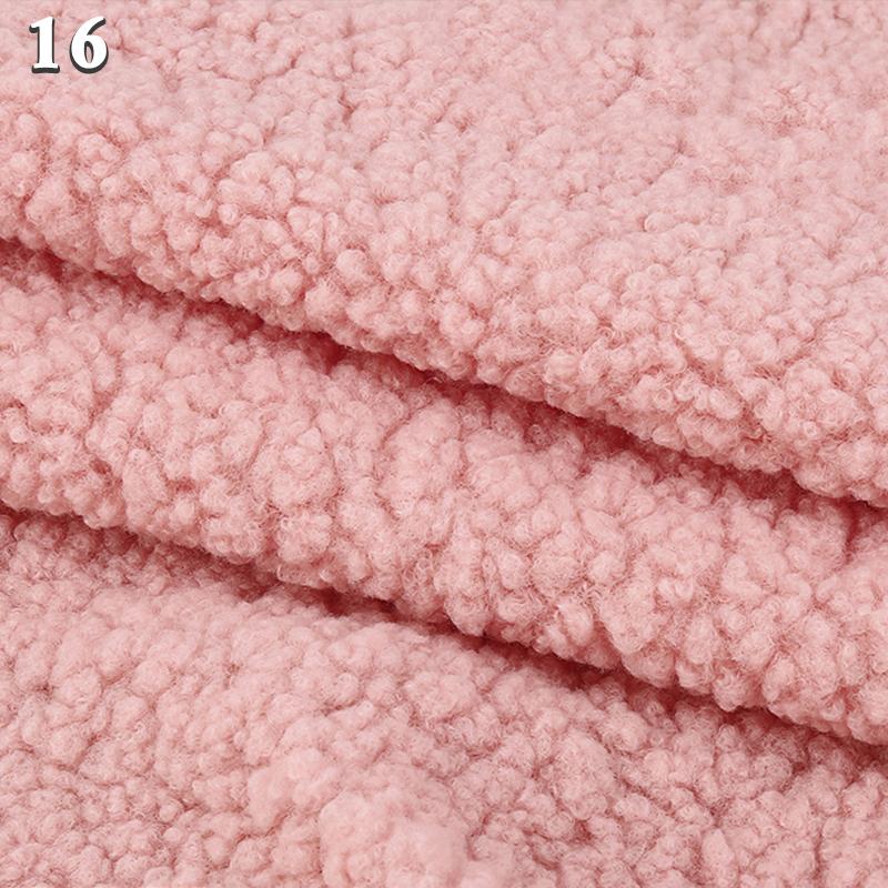 50*160cm Faux Sheep Curly Faux Wool Fur Fabric Turkish Warm Lamb Fleece Fabric For Sewing Clothing Lining Diy Winter Coat Bag