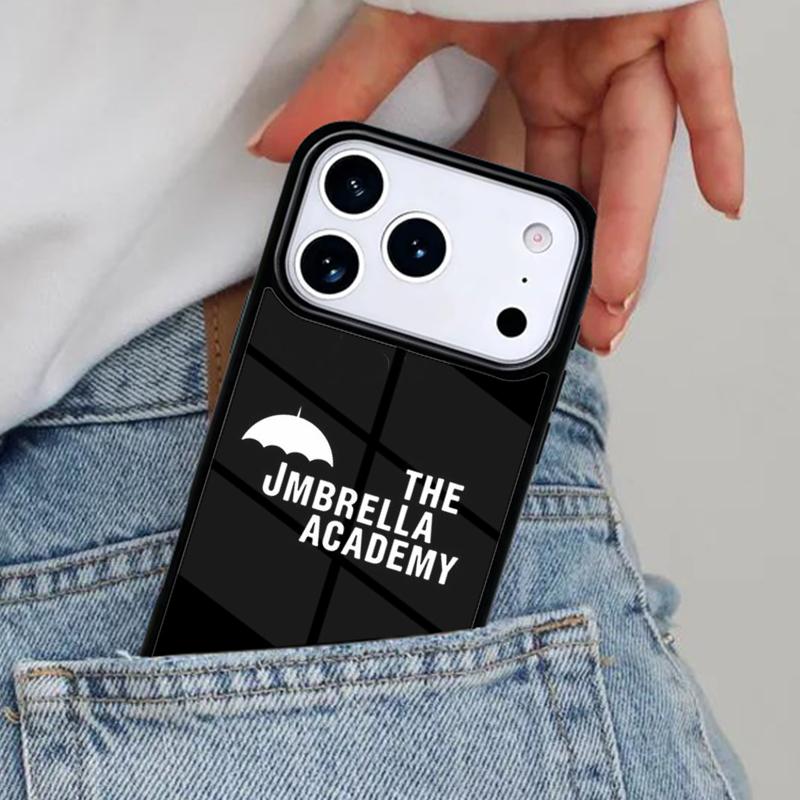 Umbrella Academy Logo Phone Case for iPhone 17ProMax 12 13 14 15 16e 17 Pro Max Plus Air Cover