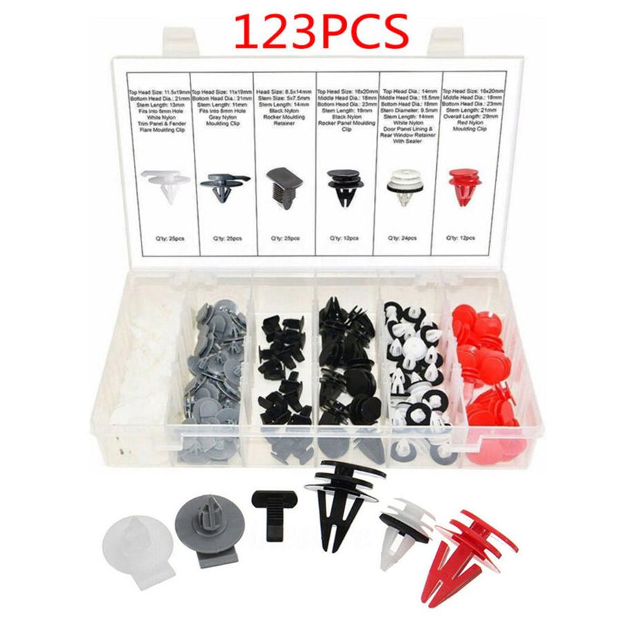 123 шт. Накладка колесной арки, бампера, боковой двери, клипса для BMW Mini Cooper R50 R52 R56 R53