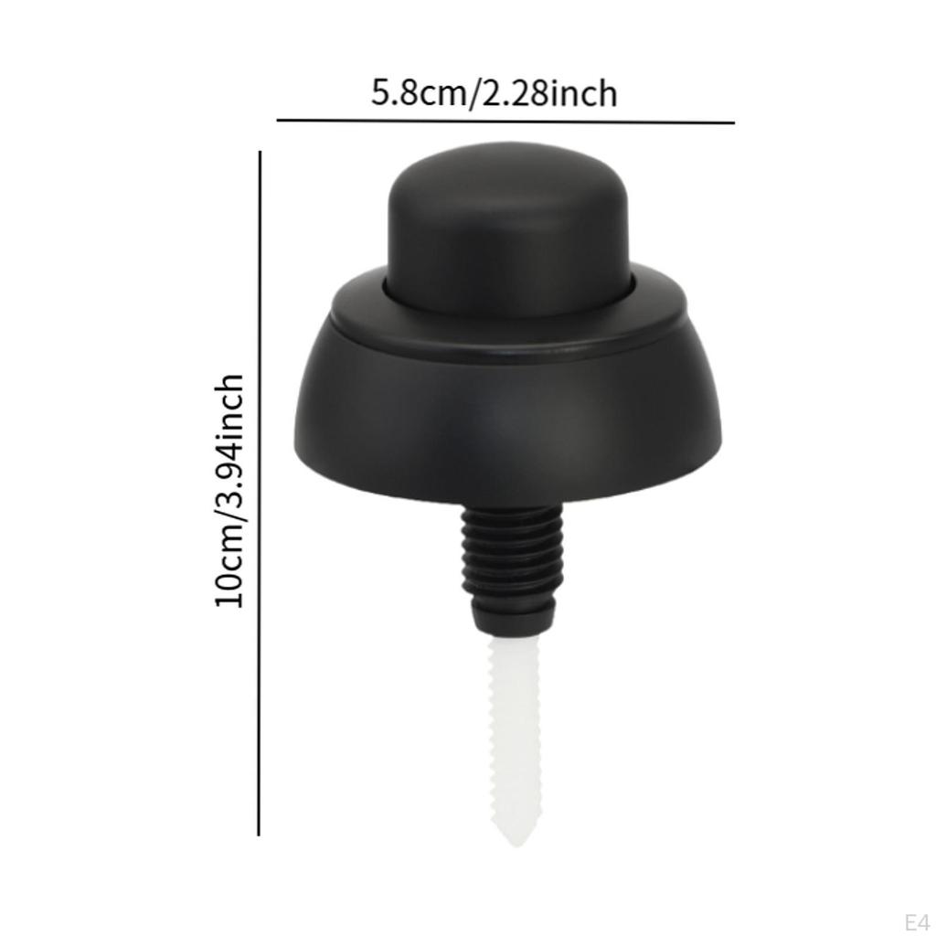 Кнопка смыва туалета с одним клапаном, декор для ванной комнаты, легко заменяемая на элегантный стержень для 49 клапанов