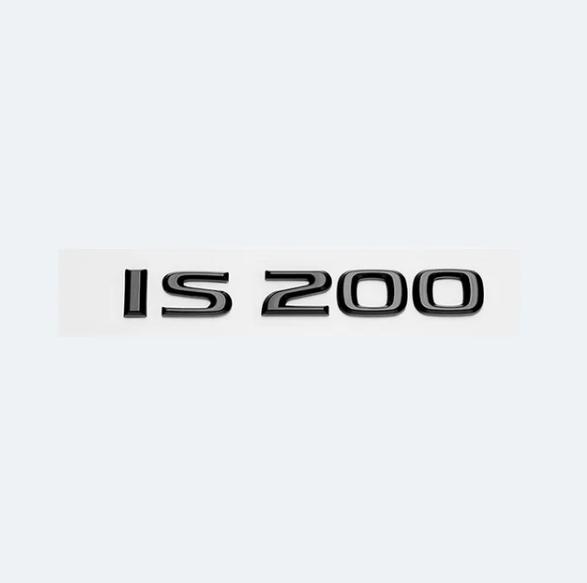 Глянцевые черные буквы из АБС-пластика IS200 IS250 IS300 IS350 IS300h IS200t IS500 ГИБРИДНАЯ эмблема для Lexus багажник автомобиля логотипы аксессуары для значков