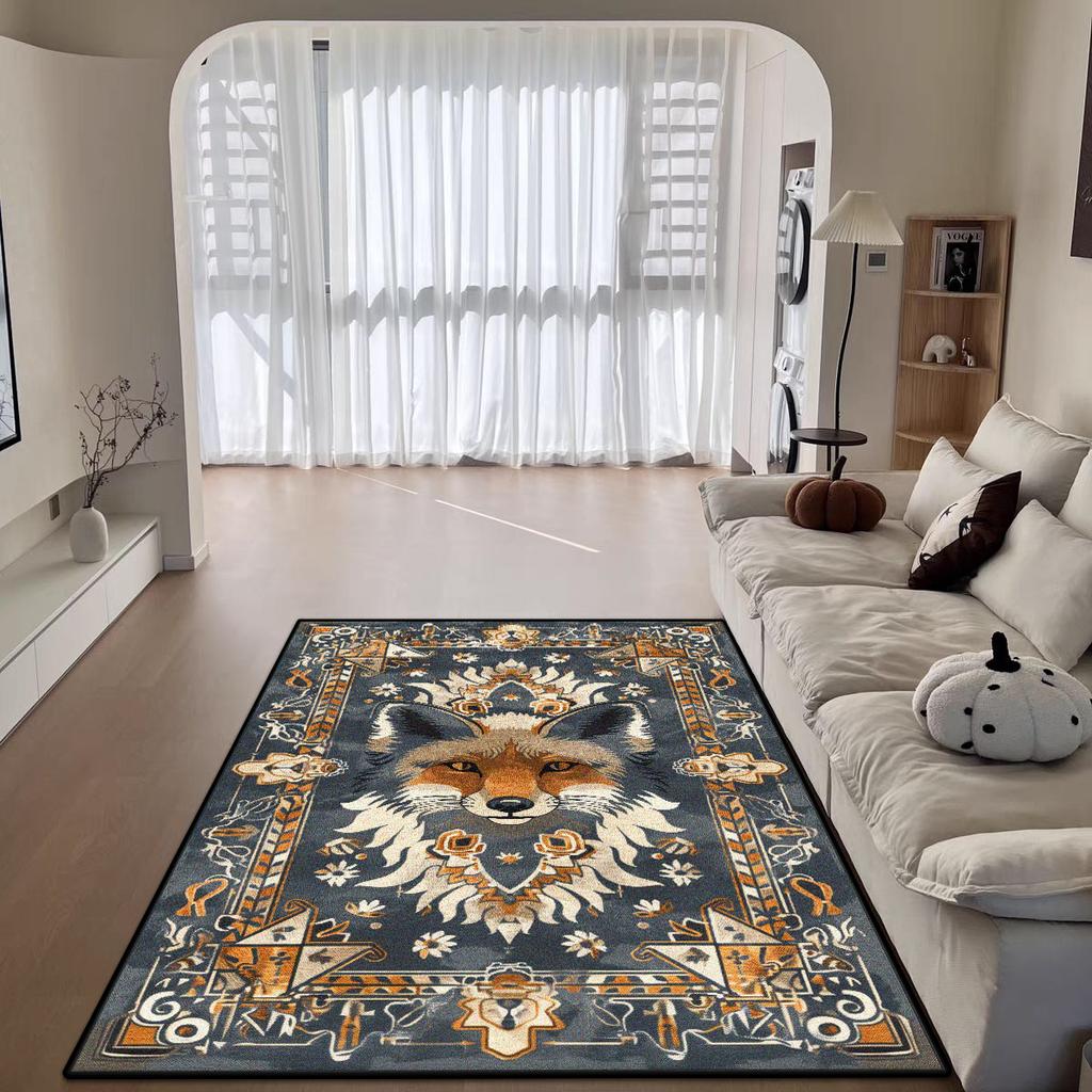 Декоративный ковер в богемном стиле для гостиной, большого размера, противоскользящий, декор комнаты, ковер, мягкий, легко чистящийся, прикроватный коврик для спальни, фланель