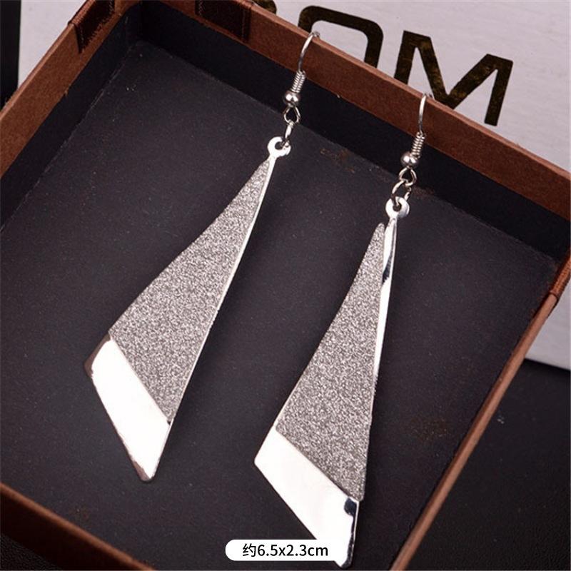 Модные преувеличенные нишевые темпераментные серьги с бахромой, ретро, личностные, универсальные серьги с пайетками, женские длинные украшения для ушей