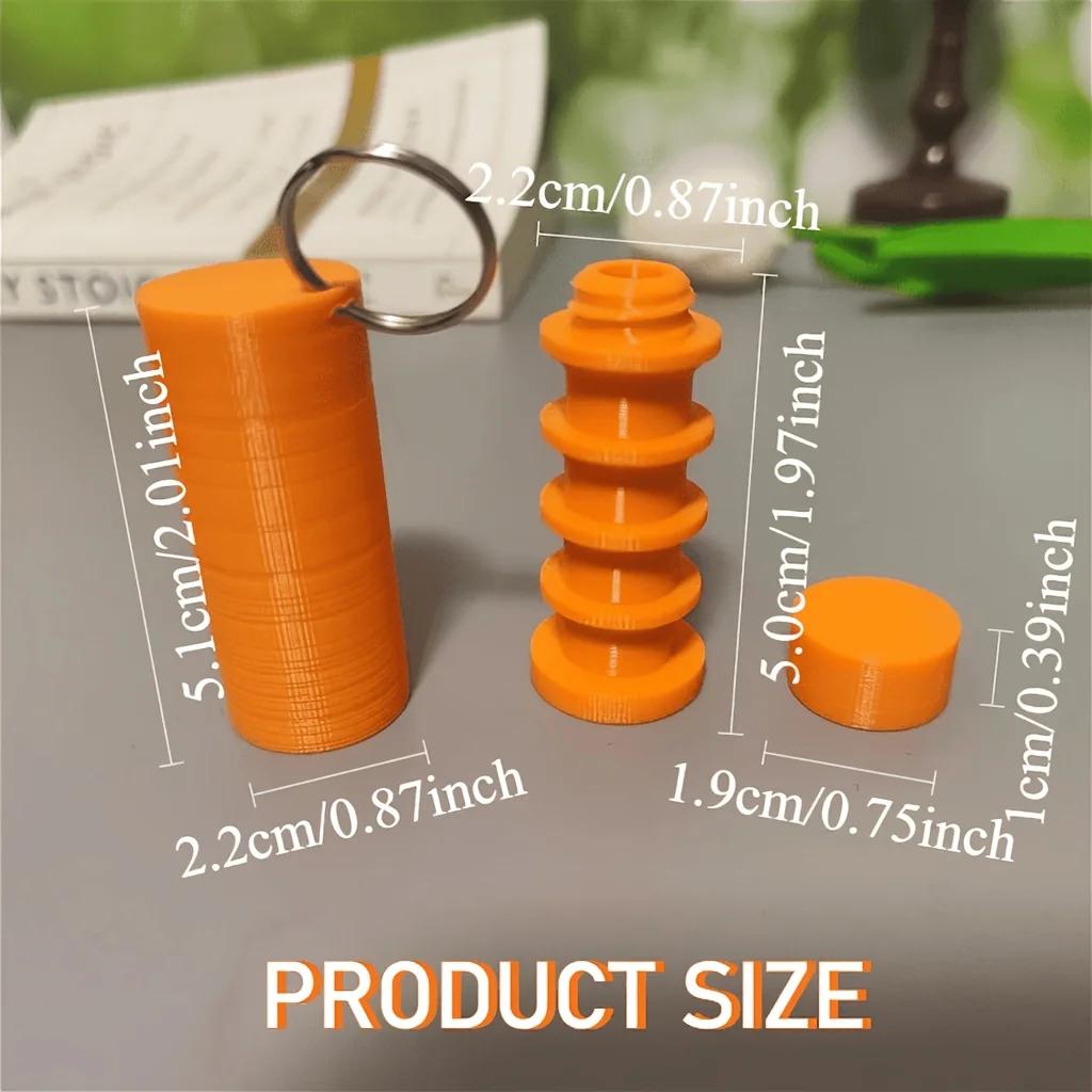 Keychain Portable Sewing Kit, Mini Sewing Set for Clothes & Buttons Mending, Sewing Storage Bag