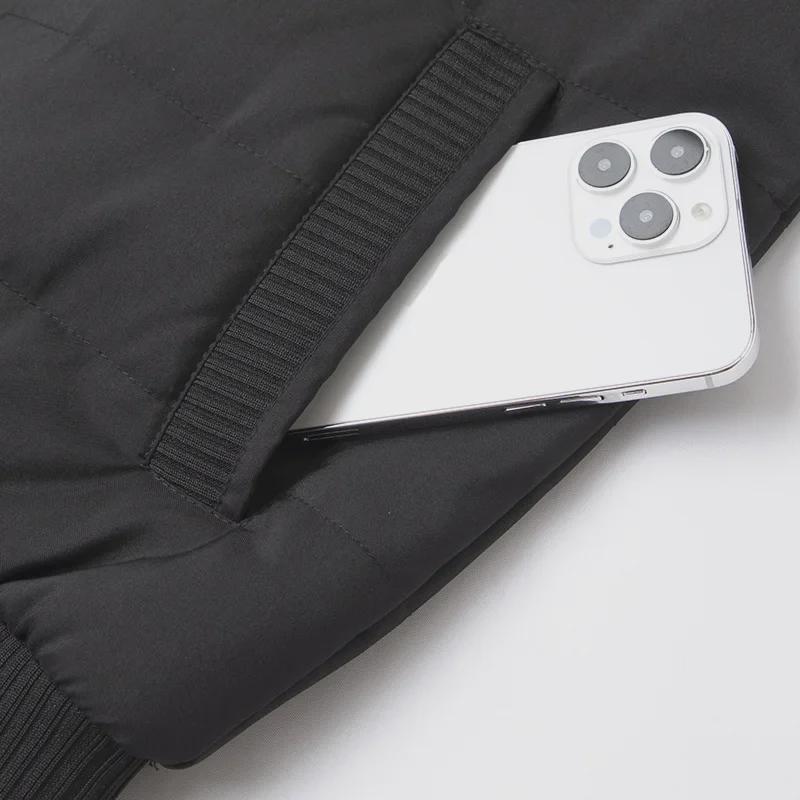 Men's Waterproof Thickened Velvet Stand-Up Collar Windproof Vest, Loose Fit for Dad, Large Size Warm Waistcoat