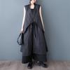 Sleeveless Plus Size Cotton Vintage New In Dresses for Women Casual Loose Long Spring Summer Autumn Dress
