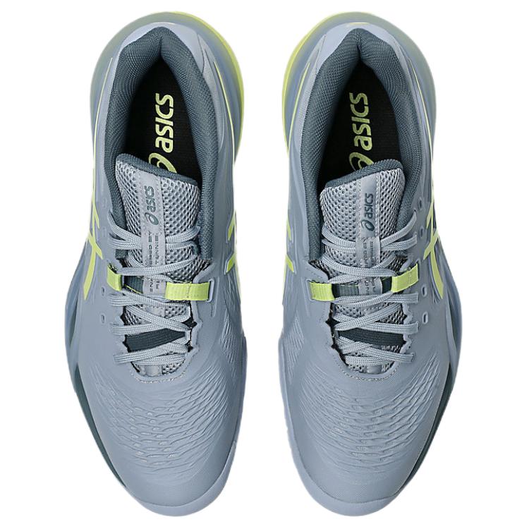 Asics Кроссовки мужские Asics Gel-Resolution X 2E Wide Серо-синие Фисташковые 1041A487-402
