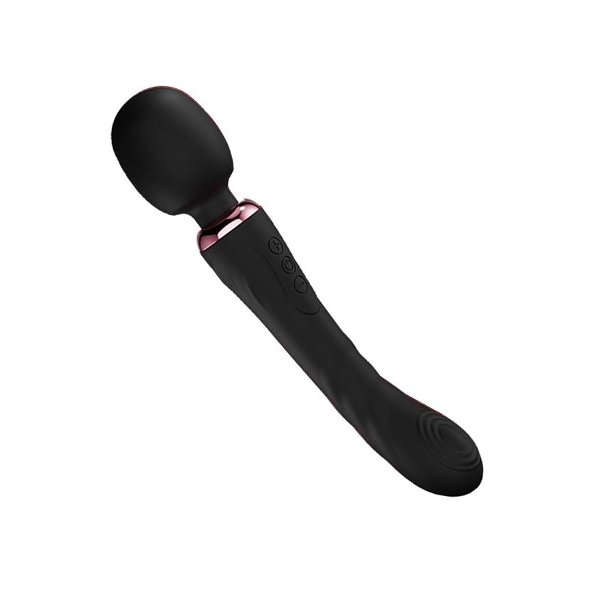 Мощный вибратор-дилдо с двумя моторами, силиконовая палочка, G-точечный массажер, секс-игрушка для пары, стимулятор клитора, продукт для взрослых