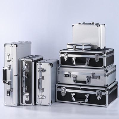 Портативный ящик для инструментов из алюминиевого сплава с кодовым замком — надежное хранение инструментов, звукового оборудования, документов и наличных денег.