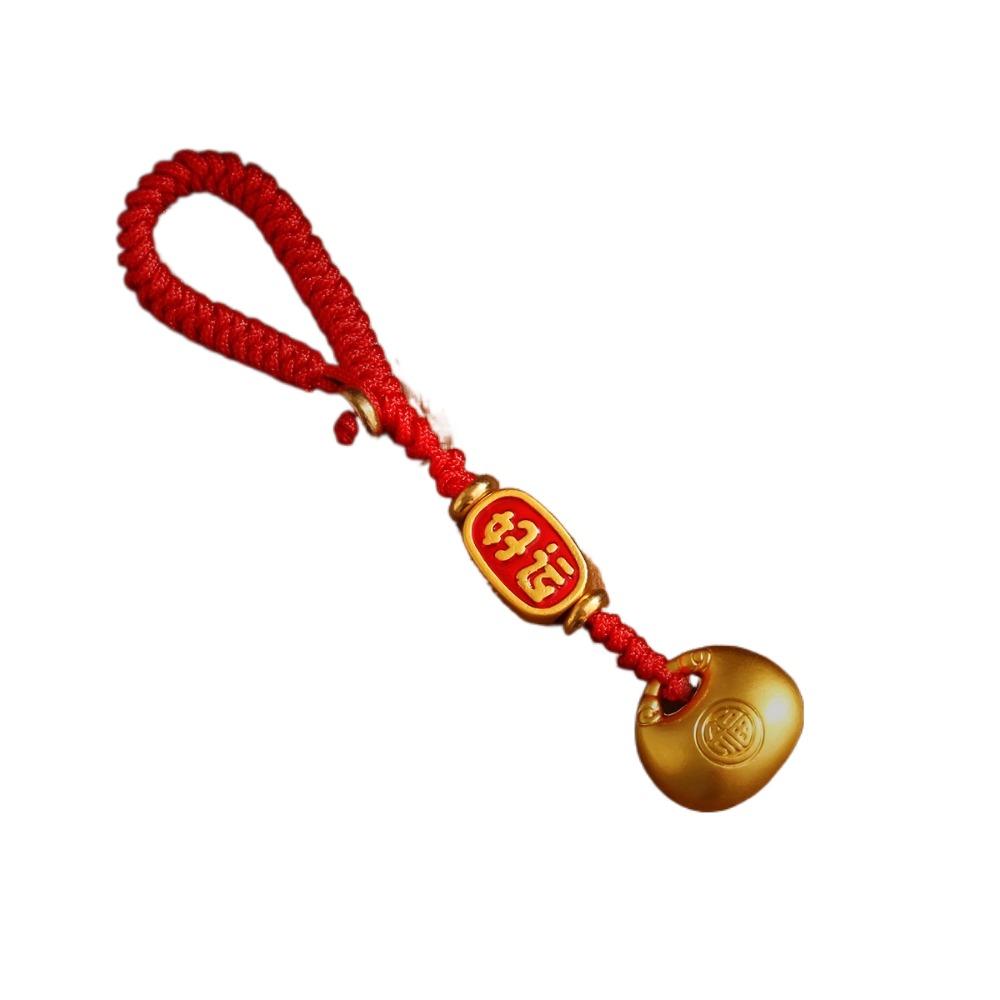 Веревка плетеная брелок на удачу китайский стиль автомобильный брелок креативный кулон сумка удачи для женщин