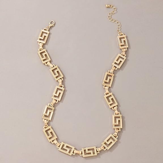 Модное стильное колье-чокер для женщин и девочек, золотое