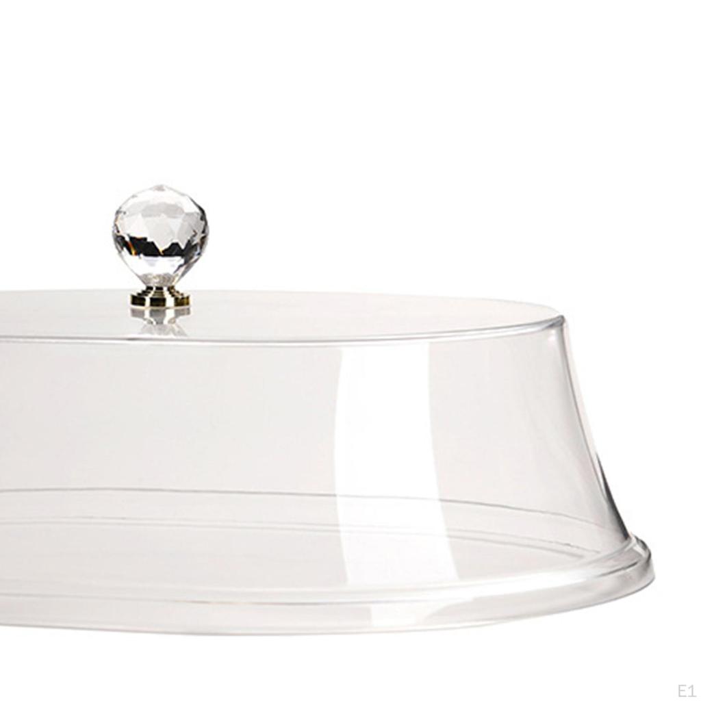 3 шт. Акриловая подставка для торта, крышка, сервировочное блюдо, купольная тарелка, дисплей,