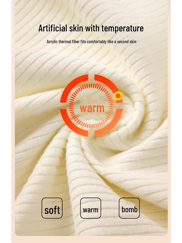 Женские бесшовные теплые бархатные осенние брюки с нагрудной подкладкой - кашемировый шелк, утолщенный для дополнительного тепла