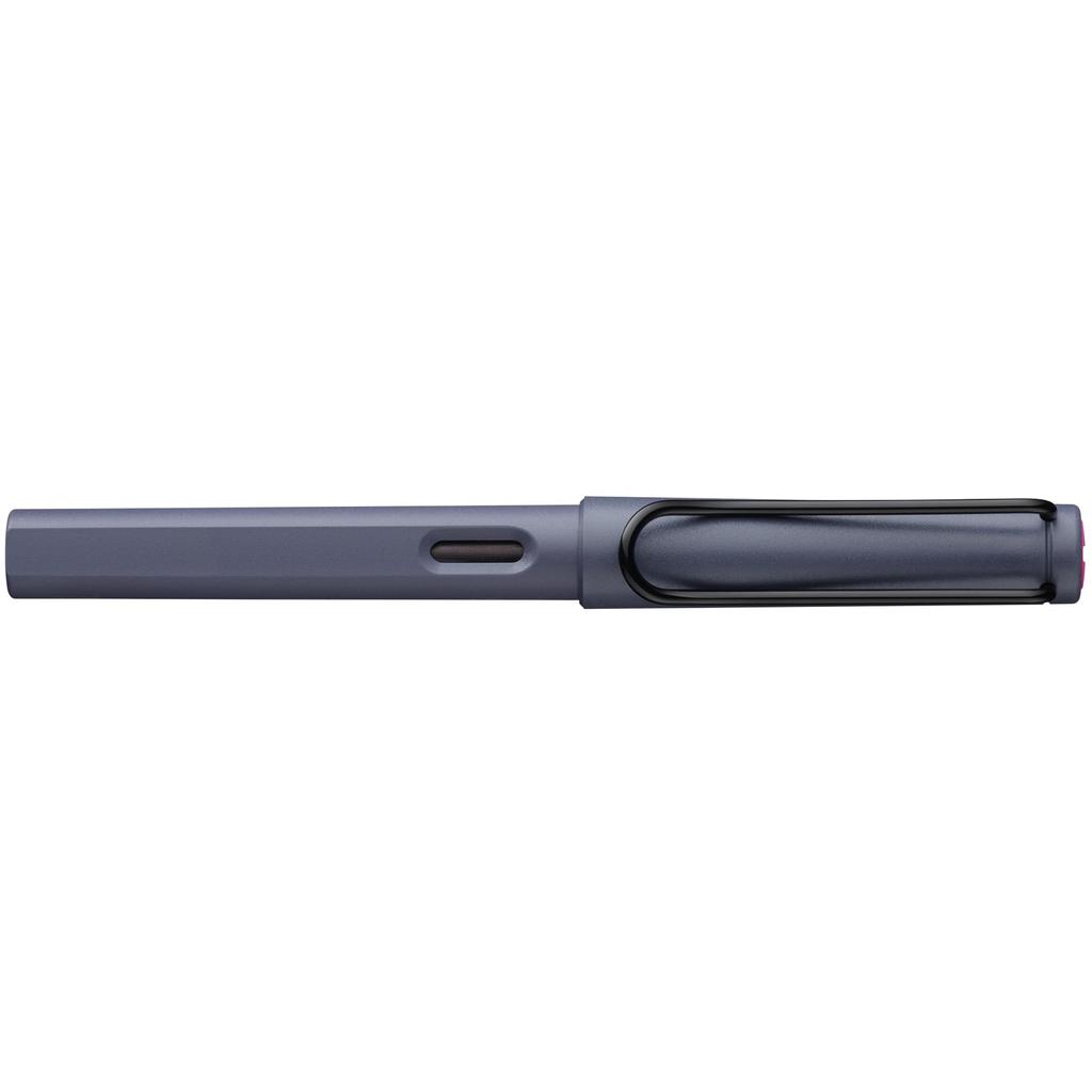 Lamy Safari розовый утес с эргономичной ручкой полированное стальное перо толщиной линии EF прочная перьевая ручка - перьевая ручка & – пластик ASA - вкл.