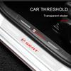 Car Threshold Sticker Scratch Resistant Transparent Film Protector for SEAT Leon FR 5 6 Alhambra MK3 MII Altea 5F Ibiza Toledo Cordoba