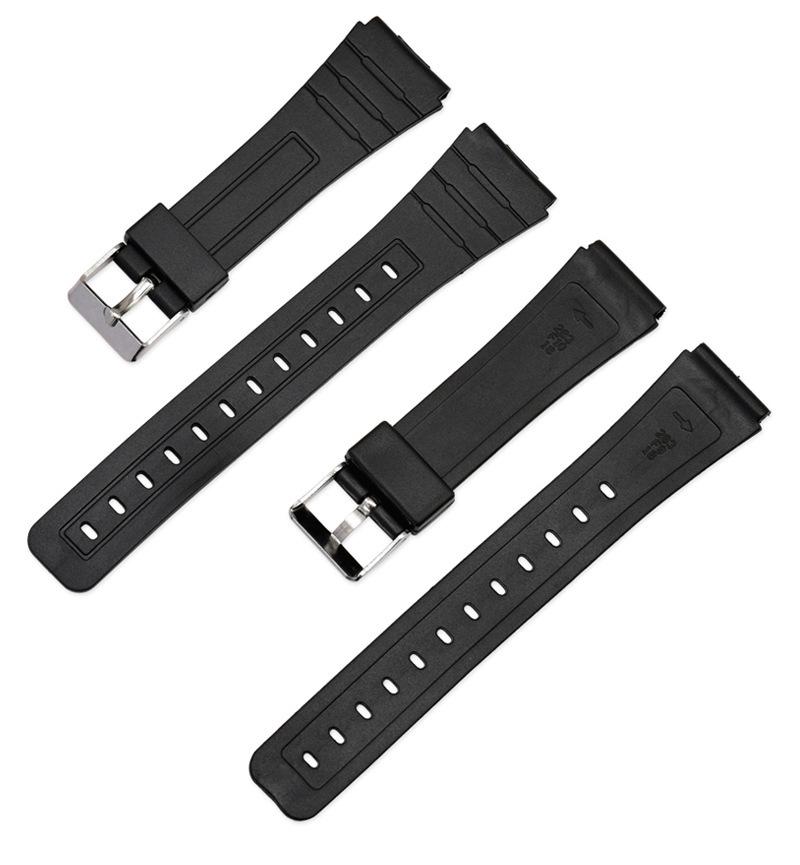 Водонепроницаемый, влагостойкий силиконовый сменный ремешок для часов Casio, универсальный, мягкий резиновый браслет, 12 14 16 20 22 18 мм, оптом