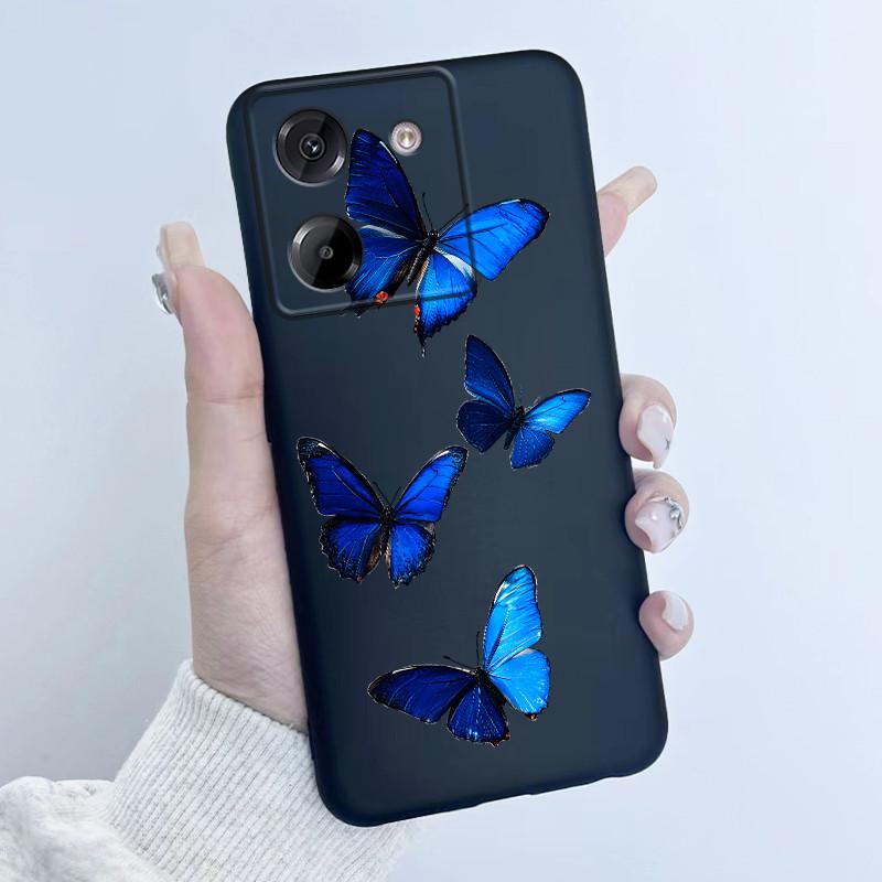 Чехол для телефона Xiaomi Poco M7 Pro 5G, модный дизайн 'Цветочная девушка', мягкий силикон TPU, задняя крышка для Poco M 7 Pro M7Pro 5g