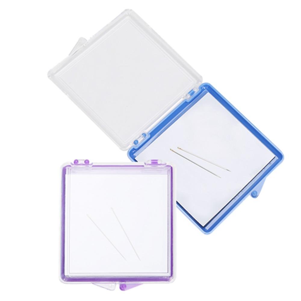 2Pcs Plastic Magnetic Sewing Pincushion Magnetic Magnetic Needle Keeper For Cross Stitch