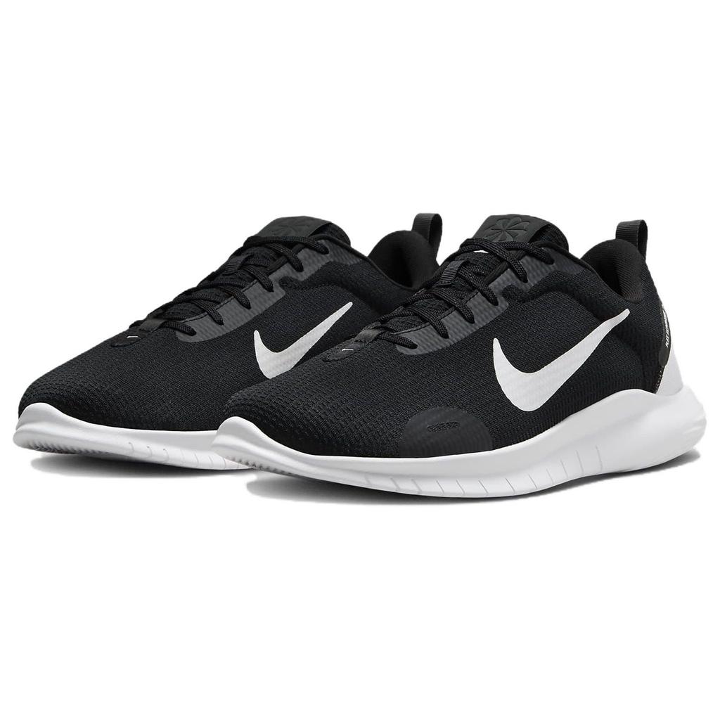 Nike Flex Experience Run 12 Extra Wide Black White Men Sneakers Dark-Smoke-Grey DV0744-004