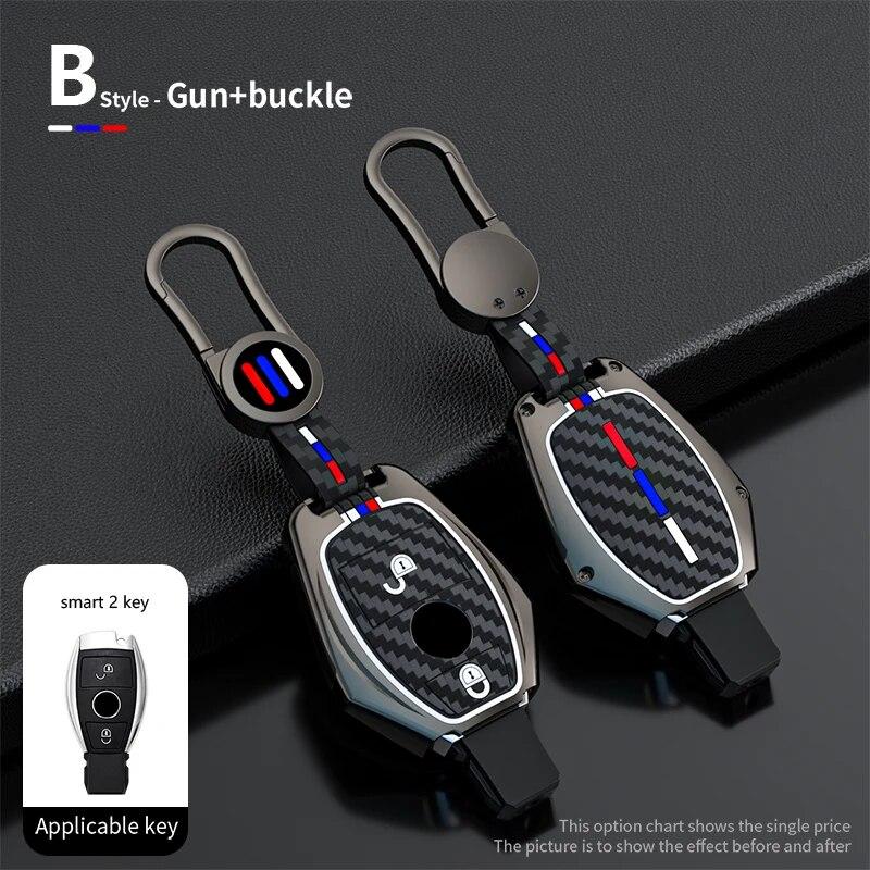 Чехол-держатель для ключей от машины для Mercedes Benz W205 W203 W210 W212 221 C117 W166 ABCSER CLA GLE GLC AMG аксессуары