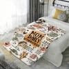Mothers Day Gift Blanket for Mom Mom Daily Affirmations Throw Blanket Inspirational Self Love Gift for Mother from Daughter Son