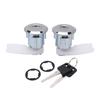 2x Door Lock Cylinder & Keys Kit For Ford E150 250 350 F150 250 350 F37Z1022050A