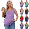 Women's Girl Tank Top Printing Casual  Top Tank Tops For Women Loose Fit Sleeveless Tops Flowy