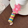 Colorful Hair Ties Spiral Coil Hair Rope Fashion Hair Accessories  Women