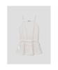 8SECONDS Sheer Dot Mini Dress - Ivory