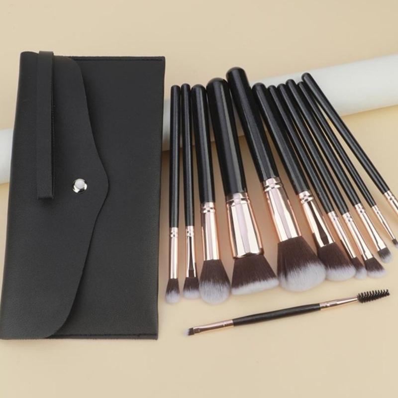 12 Pieces Creative Makeup Brush Set Portable Cosmetic Brushes For Cosmetology Students Travel Face And Eye Brushes