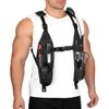 Universal Double Radio Shoulder Harness Holster Chest Vest Rig Walkie Talkie Work Harness Holder for Police Firefighter Two Way Radio Rescue