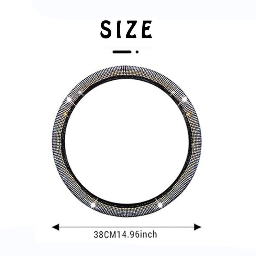 Кожаный протектор рулевого колеса автомобиля износостойкий чехол на рулевое колесо автомобиля