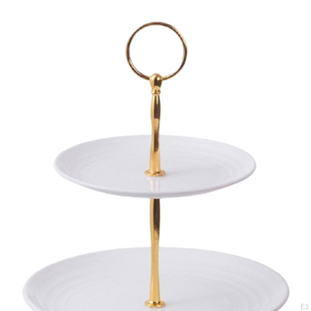 3-х ярусная подставка для десерта, подставка для выпечки, поднос для подачи фруктовых закусок, поднос для печенья для вечеринки