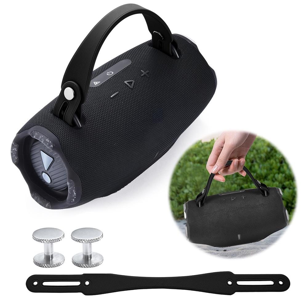 1/2PCS Silicone Removable Speaker Handle Strap Anti-slip Travel Handle Belt with 2 Pair Screws for JBL Xtreme 4/3/2 BT Speaker