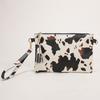 Женский клатч с леопардовым принтом, длинные кошельки, женский модный дизайн, кошелек из ПУ кожи, сумка-мессенджер, элегантная женская сумочка, чехол для ключей и мелочи