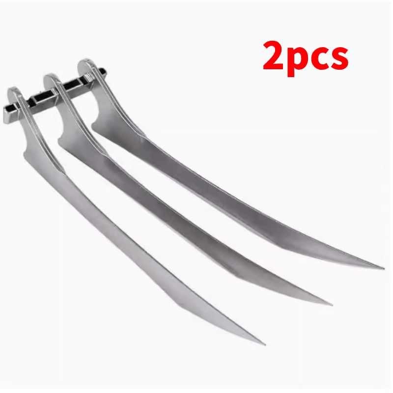 Игрушка Когти Росомахи с жетоном Логана, ожерелье, реквизит для косплея на Хэллоуин