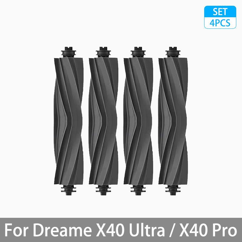 Для Dreame X40 Ultra / X40 Pro Аксессуары Резиновая основная боковая щетка Тряпка для мытья пола Мешок для пыли HEPA-фильтр Робот-пылесос Запасные части