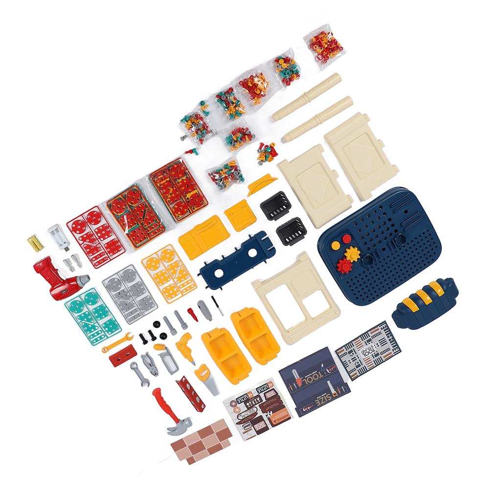 Детский игрушечный набор инструментов, имитационный набор отверток, интерактивный обучающий строительный инструмент для отверток