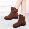 Women Winter Boots Female Zip Ankle Boots Warm Snow Boots Ladies Leather Shoes Woman Fur Boots Size 35-43 2024